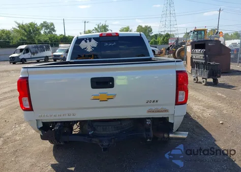 2016 Chevrolet Silverado 1500 High Country z USA, uszkodzony, nr VIN 3GCUKTEC6GG224184